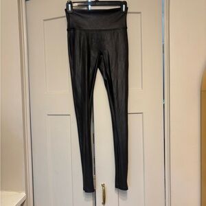 Spanx faux leather leggings